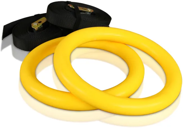 Odin Crossfit ABS Gymnastikringar Plast - Gul