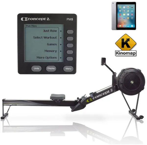 Concept2 Model D PM5 Roddmaskin Svart